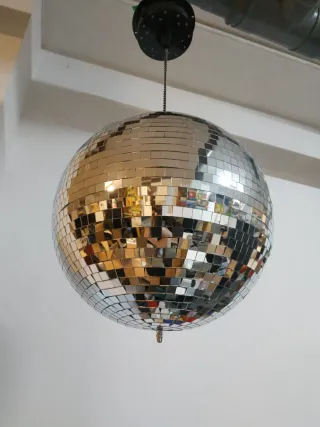 Bola Espejos Fuzzix 30cm Motor LED