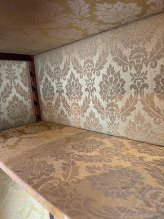 Mobile vetrina antiquariato legno e vetro