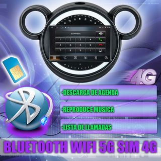 PANTALLA GPS BMW MINI COOPER R56, R60, 2011-2014