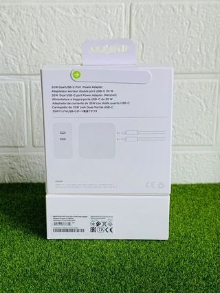 Cargador iPhone Adaptador 35w Dual Original Nuevo