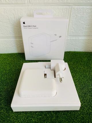 Cargador iPhone Adaptador 35w Dual Original Nuevo