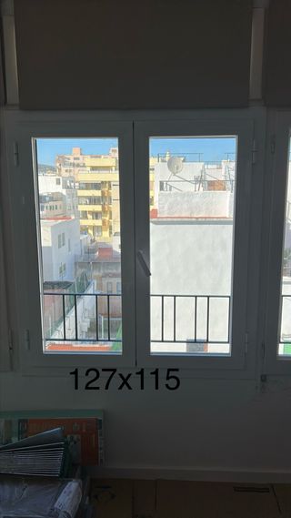 Ventanas aluminio 127x115 cm