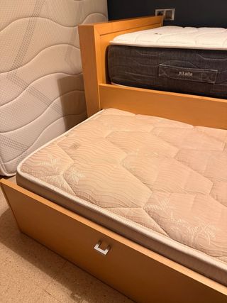 Cama nido + 2 colchones de 90x190