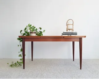 Mesa extensible Mid Century. Francia 60s.