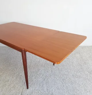 Mesa extensible Mid Century. Francia 60s.