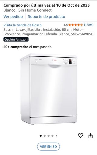 Lavavajillas Bosch Serie 2 SilencePlus