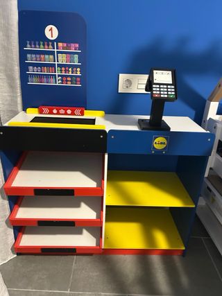 Supermercado Infantil Lidl Madera