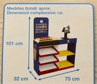 Supermercado Infantil Lidl Madera