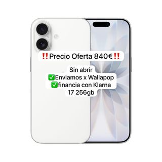 iPhone 17 256GB Blanco SIN ABRIR