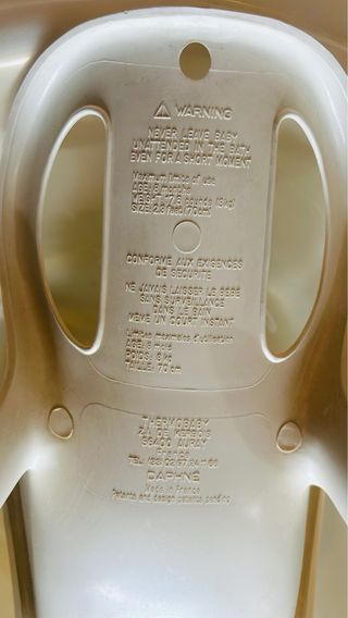 Bañera bebé portátil 45x74