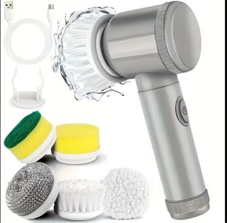 Cepillo Eléctrico Limpieza Multifuncional