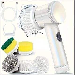 Cepillo Eléctrico Limpieza Multifuncional