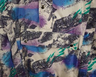 Anorak Vintage Ski Style 90s Retro Unisex M