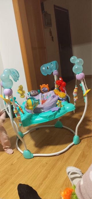 Caminador saltador infantil sirenita