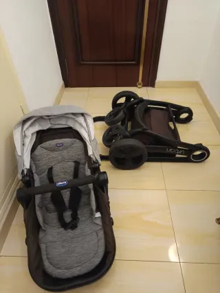Cochecito-silla de paseo Chicco Urban Plus 3 en 1