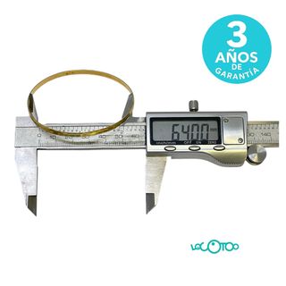 Pulsera rígida oro 18K facetada 6,15g