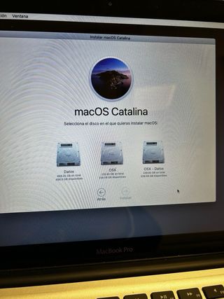 Ordenador portátil MacBook Pro Apple Gris