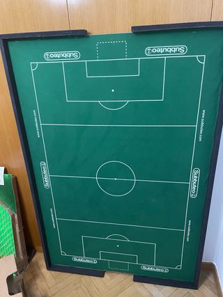 Subbuteo Maradona Edition con campo en madera