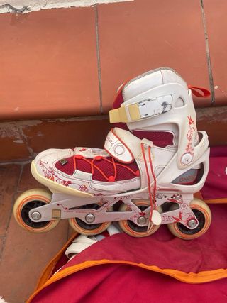 Patines en línea Oxelo blancos