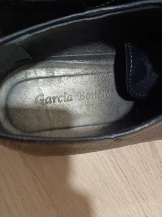 Zapatos de vestir azul marino charol