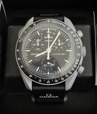 Omega x Swatch MoonSwatch Negro