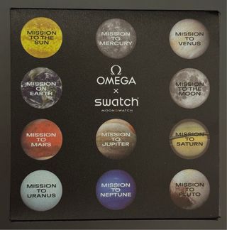 Omega x Swatch MoonSwatch Negro