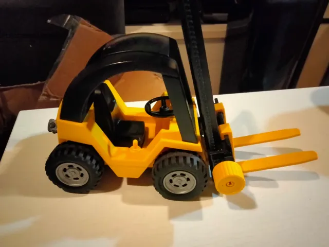 Carretilla elevadora Playmobil geobra 1998