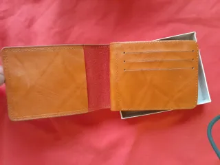 Billetera Adidas Piel Marrón