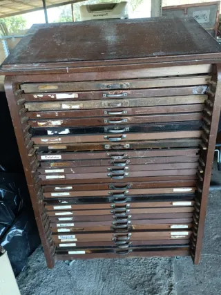 Mueble Chibalete Madera Marrón