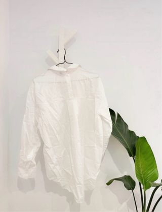 Camisa Zara Blanca Talla XS Elegante Oficina