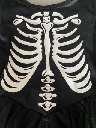 Vestito Scheletro Bambina Halloween