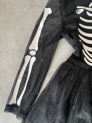 Vestito Scheletro Bambina Halloween
