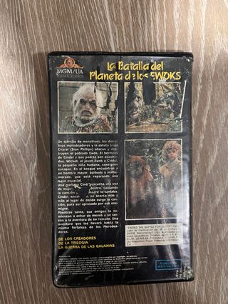 La Batalla del Planeta de los Ewoks VHS