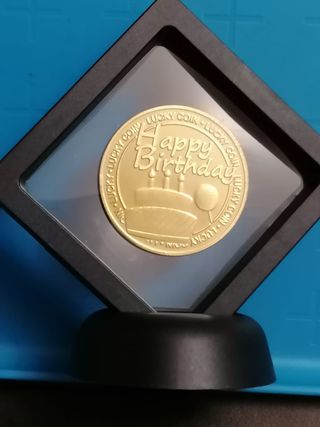Moneda Feliz Cumpleaños Lucky Coin