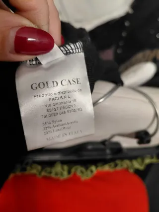 Abito nero con zip laterale sancrato