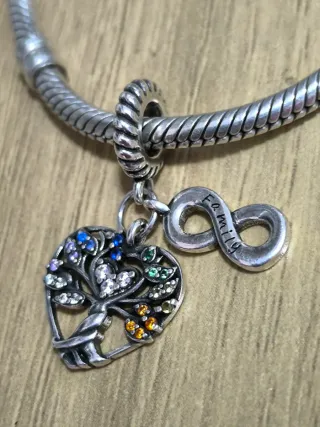 Colgante árbol de la vida y familia infinito