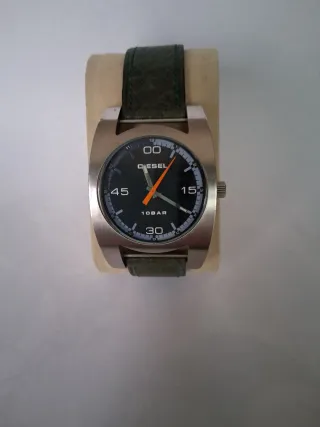 Reloj Diesel Hombre Verde/Plata