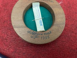 PAREJA DE MINIATURAS RUSAS PINTADAS A MANO