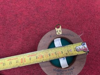 PAREJA DE MINIATURAS RUSAS PINTADAS A MANO