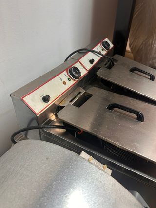 Freidora Kroma 10+10L