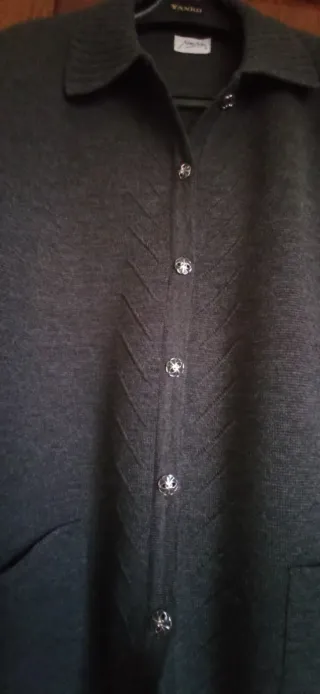 2 Chaquetas de punto tipo chaquetón señora