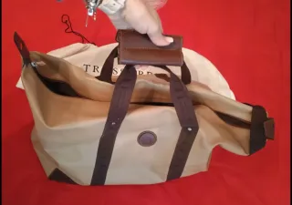 Borsone Trussardi Beige