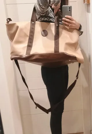 Borsone Trussardi Beige