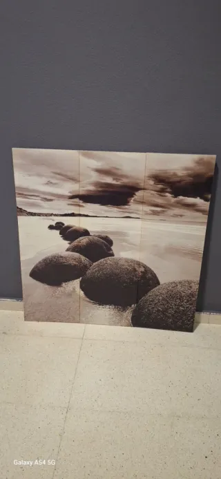 Cuadro Decorativo Playa Rocas