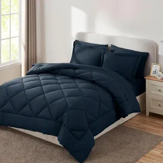 4 piezas de cama 90 tamaño individual color azul