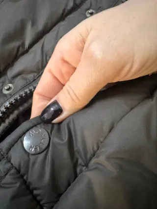 Piumino Moncler donna marrone