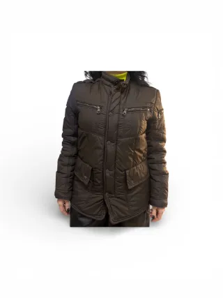 Piumino Moncler donna marrone