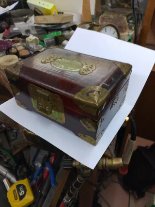 Joyero Madera y Jade