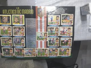 Perfecta y completa álbum Cromos Liga Fútbol 95-96