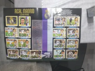 Perfecta y completa álbum Cromos Liga Fútbol 95-96